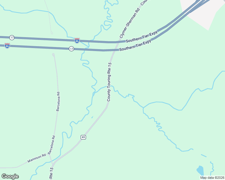 map of restaurants, bars, coffee shops, grocery stores, and more near 3176 Clymer-Sherman Road in Sherman