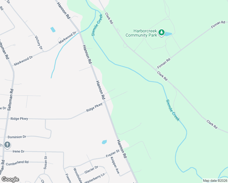 map of restaurants, bars, coffee shops, grocery stores, and more near 5408 Ridge Pkwy in Erie