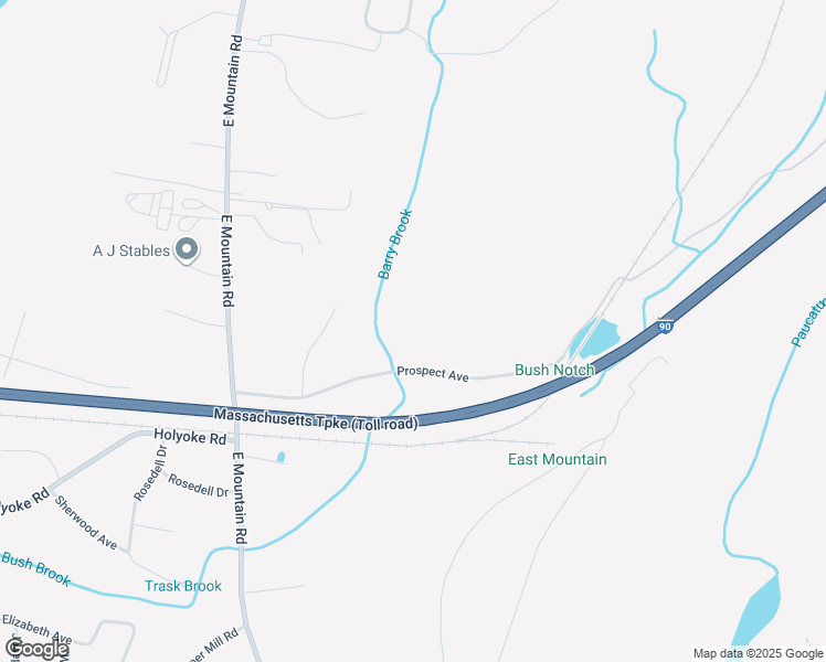 map of restaurants, bars, coffee shops, grocery stores, and more near 74 Old Holyoke Road in Westfield