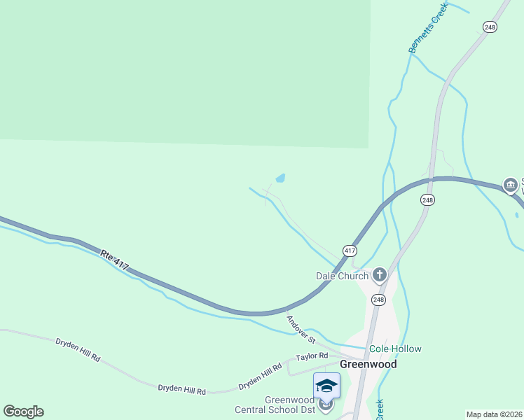 map of restaurants, bars, coffee shops, grocery stores, and more near 1412 Pinnacle Road in Greenwood