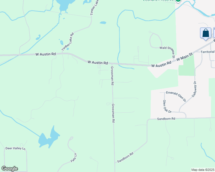 map of restaurants, bars, coffee shops, grocery stores, and more near 8150 Grossman Road in Manchester