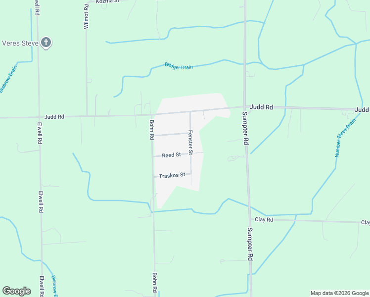 map of restaurants, bars, coffee shops, grocery stores, and more near 21860 Fenster Street in Belleville