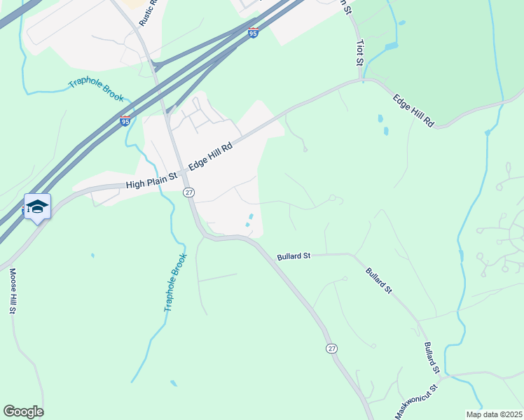 map of restaurants, bars, coffee shops, grocery stores, and more near 9 Pheasant Wood Rd in Sharon