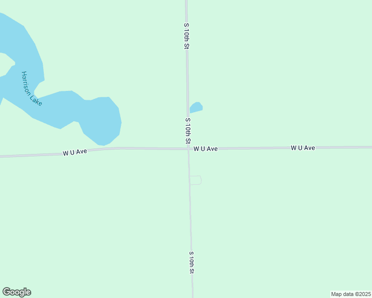 map of restaurants, bars, coffee shops, grocery stores, and more near 6001 West U Avenue in Schoolcraft