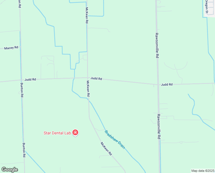 map of restaurants, bars, coffee shops, grocery stores, and more near 10640 Judd Road in Willis