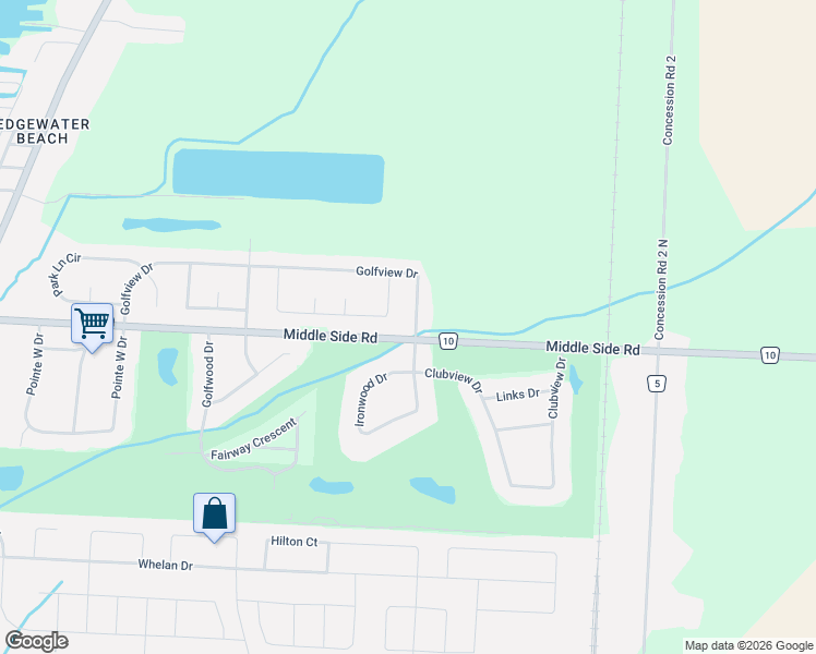 map of restaurants, bars, coffee shops, grocery stores, and more near in Amherstburg