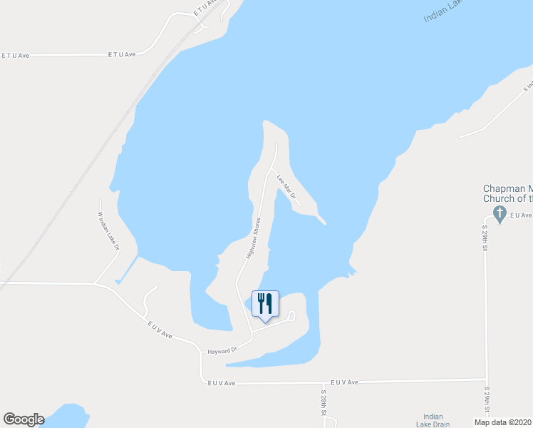 map of restaurants, bars, coffee shops, grocery stores, and more near 11981 Highview Shores in Vicksburg