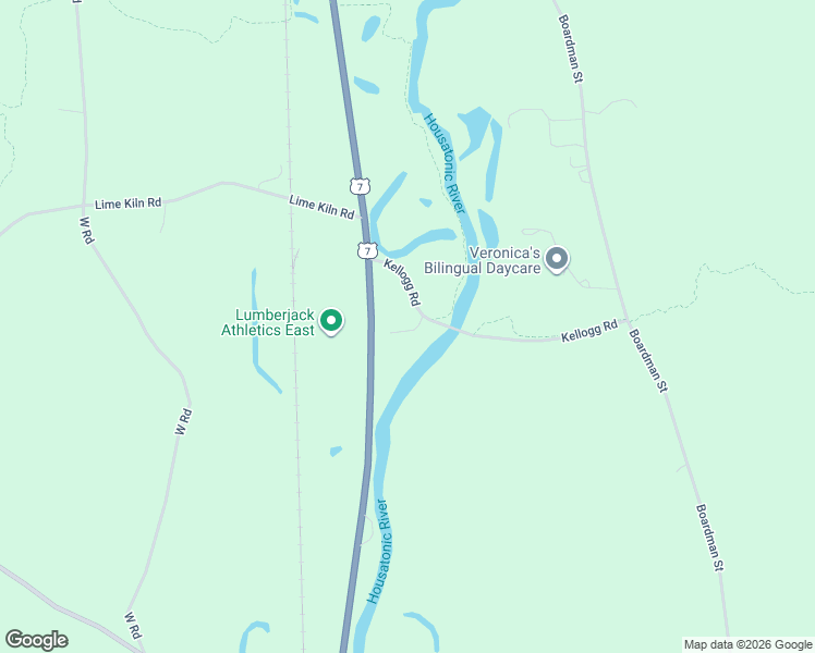 map of restaurants, bars, coffee shops, grocery stores, and more near 70 Kellogg Road in Sheffield