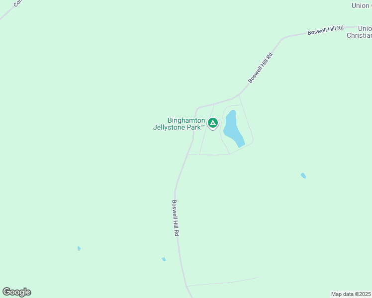 map of restaurants, bars, coffee shops, grocery stores, and more near 599 Boswell Hill Road in Endicott