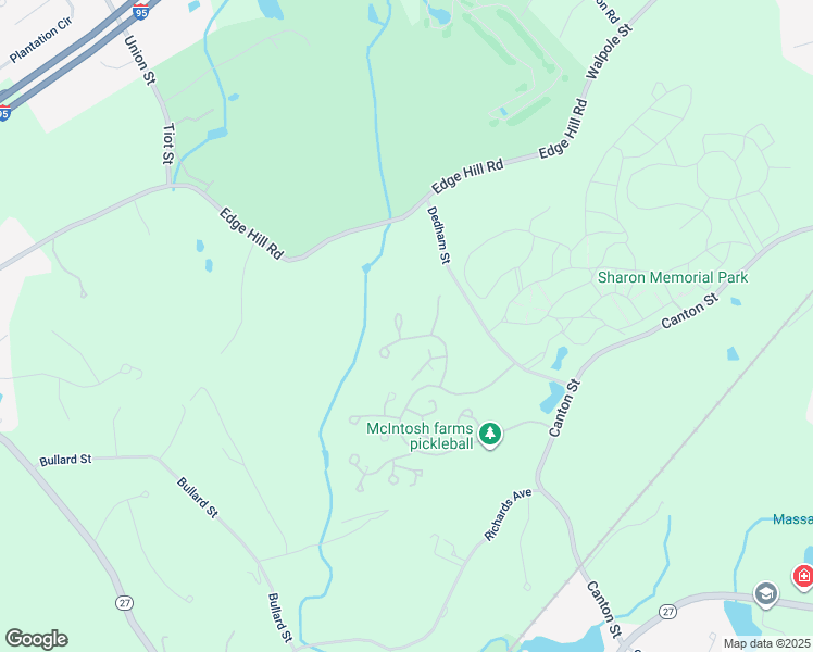 map of restaurants, bars, coffee shops, grocery stores, and more near 42 Orchard Hill Drive in Sharon