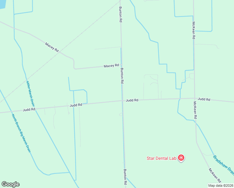 map of restaurants, bars, coffee shops, grocery stores, and more near 9940 Bunton Road in Willis