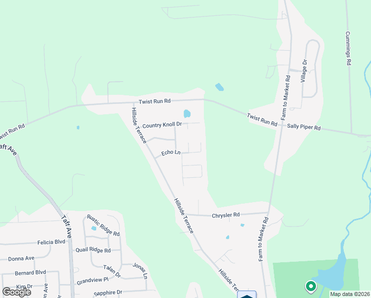map of restaurants, bars, coffee shops, grocery stores, and more near 433 Echo Lane in Endicott