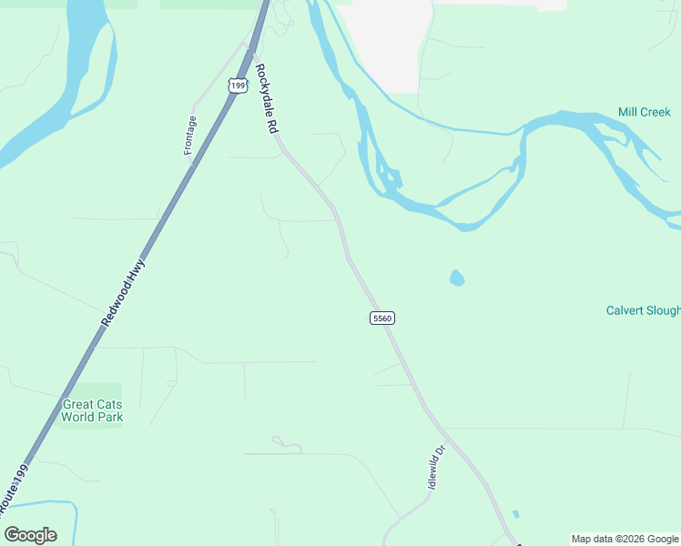 map of restaurants, bars, coffee shops, grocery stores, and more near 1862 Rockydale Road in Cave Junction