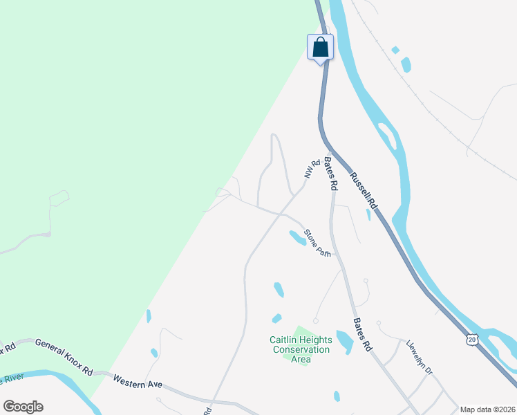 map of restaurants, bars, coffee shops, grocery stores, and more near 37 Stoney Lane in Westfield