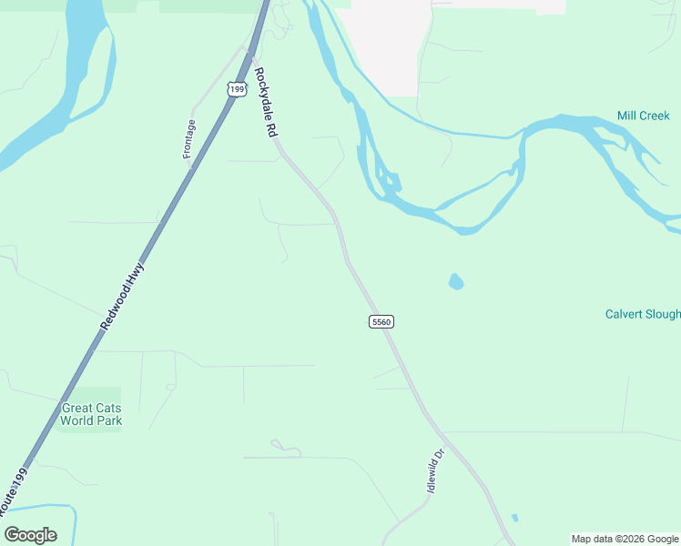 map of restaurants, bars, coffee shops, grocery stores, and more near 1862 Rockydale Road in Cave Junction