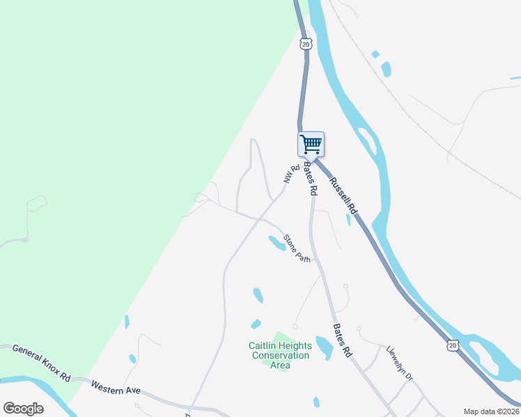 map of restaurants, bars, coffee shops, grocery stores, and more near 1-37 Stoney Lane in Westfield