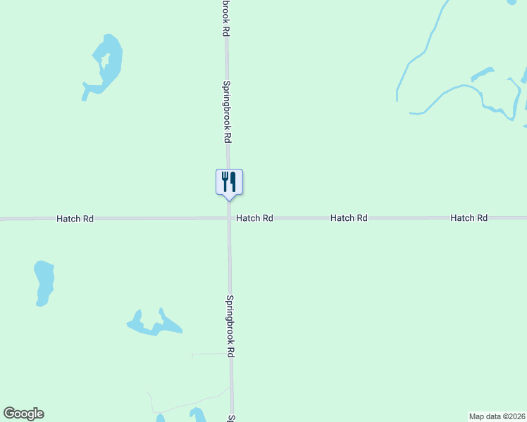 map of restaurants, bars, coffee shops, grocery stores, and more near 2350 Hatch Road in Jackson