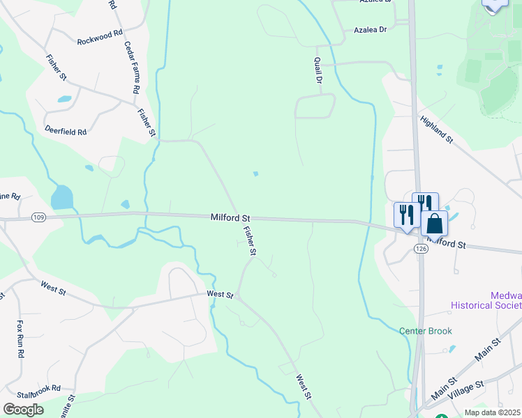 66 Ord Street Medway Ma Walk Score Map Of Restaurants Bars Coffee S Grocery Ore Near 66