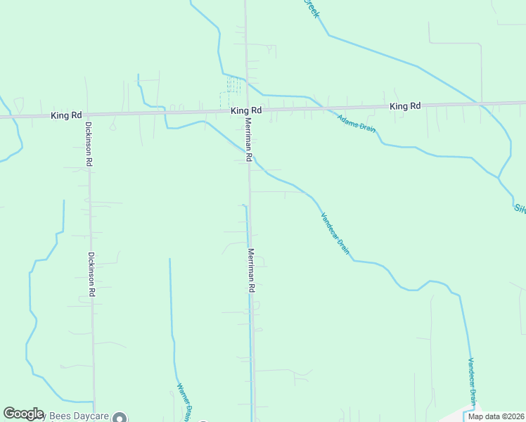 map of restaurants, bars, coffee shops, grocery stores, and more near 21809 Merriman Road in Huron Charter Township