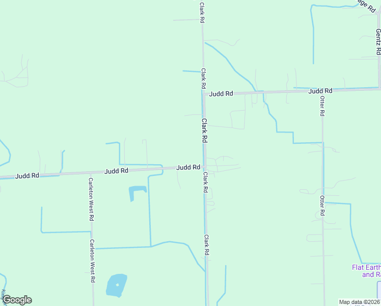 map of restaurants, bars, coffee shops, grocery stores, and more near 21464 Clark Road in Belleville