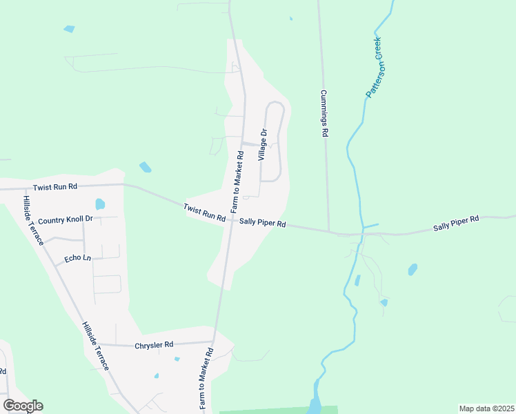 map of restaurants, bars, coffee shops, grocery stores, and more near 3616 Sally Piper Road in Endicott