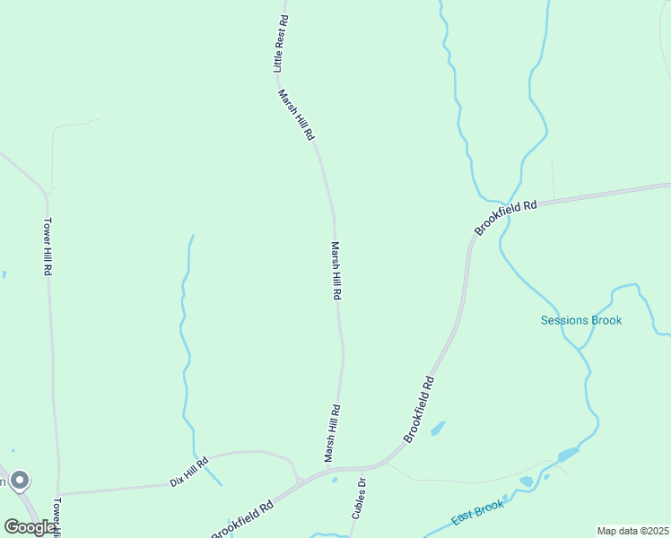 map of restaurants, bars, coffee shops, grocery stores, and more near 2 Marsh Hill Road in Brimfield