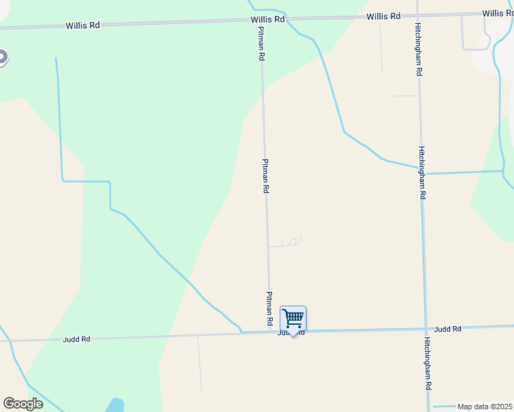 map of restaurants, bars, coffee shops, grocery stores, and more near 9552 Pitman Road in Ypsilanti