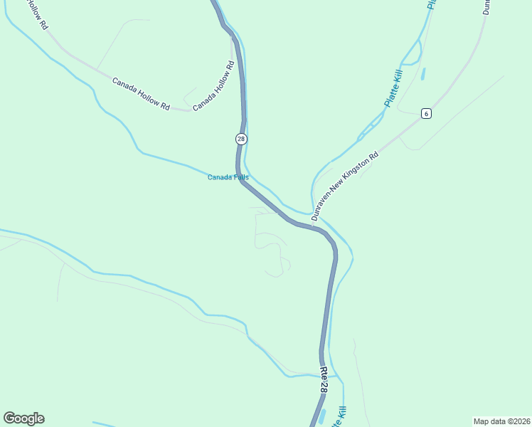 map of restaurants, bars, coffee shops, grocery stores, and more near Deer Dell in Margaretville