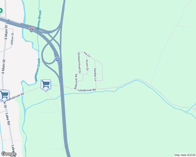 map of restaurants, bars, coffee shops, grocery stores, and more near 18 Sandys Ln in Horseheads
