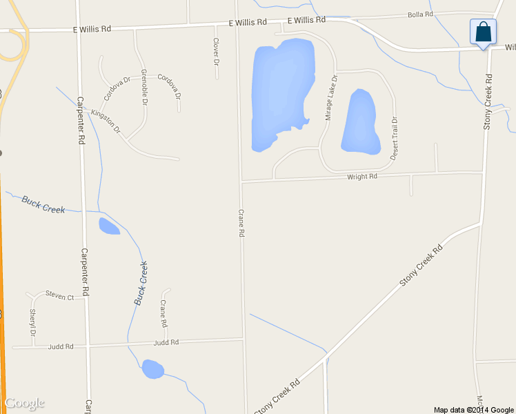 map of restaurants, bars, coffee shops, grocery stores, and more near 9581 Crane Road in Milan