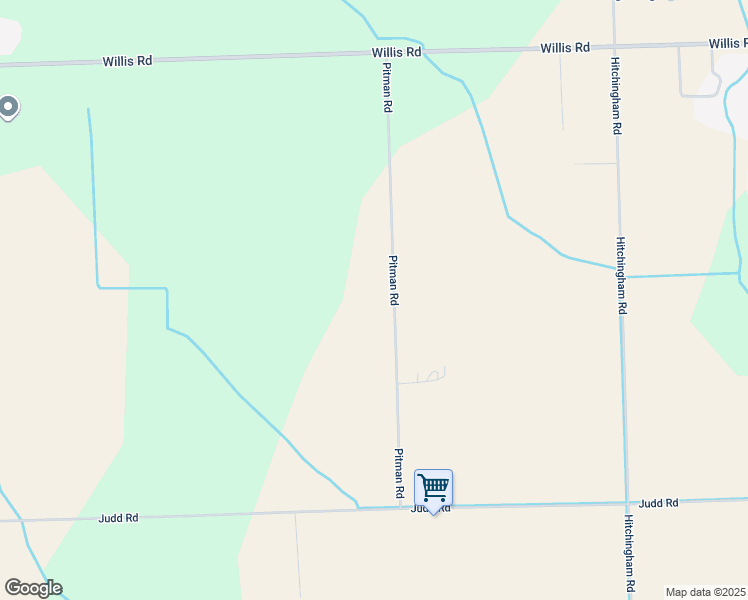 map of restaurants, bars, coffee shops, grocery stores, and more near 9552 Pitman Road in Ypsilanti