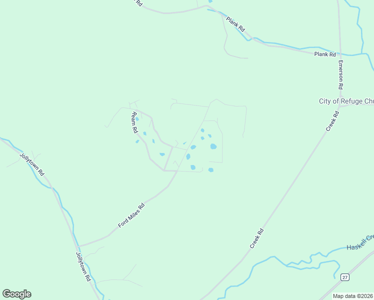 map of restaurants, bars, coffee shops, grocery stores, and more near 3577 Ford Miles Road in Cuba