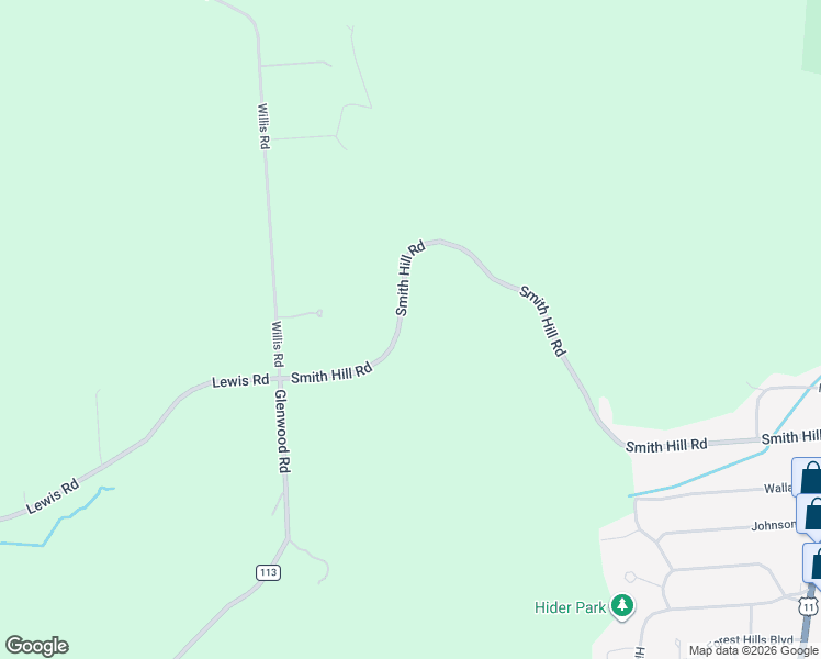 map of restaurants, bars, coffee shops, grocery stores, and more near 68 Smith Hill Road in Binghamton