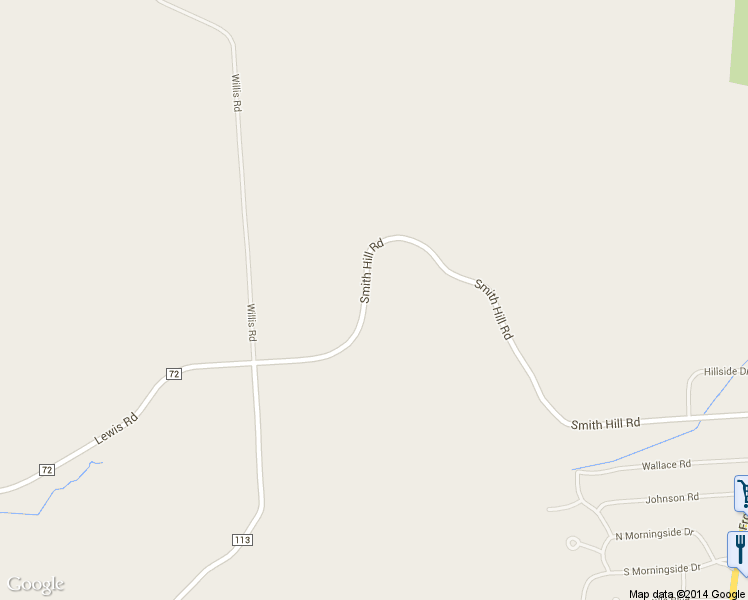 map of restaurants, bars, coffee shops, grocery stores, and more near 68 Smith Hill Rd in Binghamton