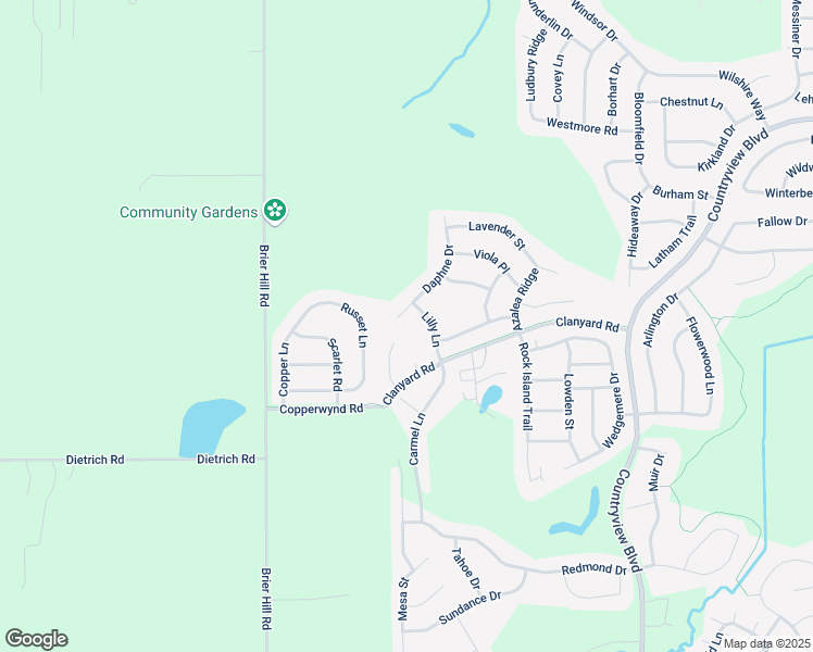 map of restaurants, bars, coffee shops, grocery stores, and more near 12314 Daphne Drive in Huntley