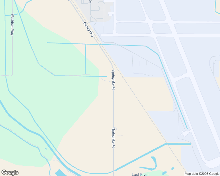 map of restaurants, bars, coffee shops, grocery stores, and more near 8312 Springlake Road in Klamath Falls