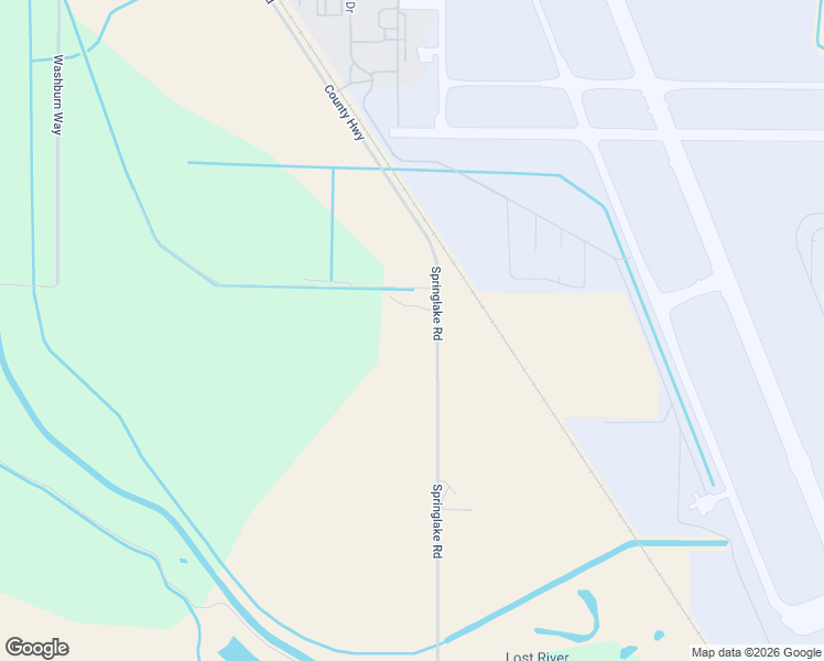 map of restaurants, bars, coffee shops, grocery stores, and more near 8312 Springlake Road in Klamath Falls