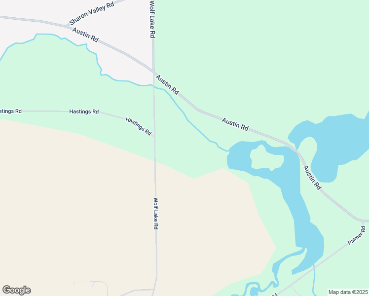 map of restaurants, bars, coffee shops, grocery stores, and more near 7695 Wolf Lake Road in Jackson