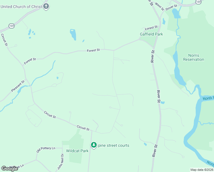 map of restaurants, bars, coffee shops, grocery stores, and more near 389 Circuit Street in Norwell