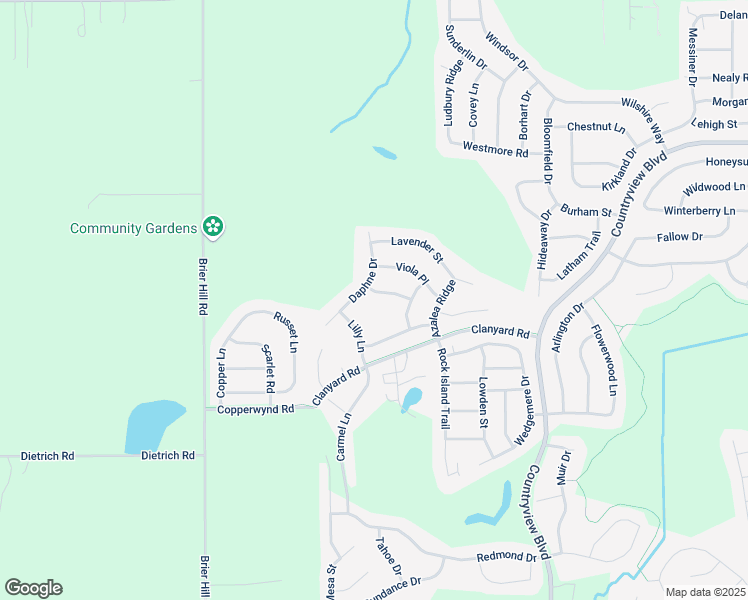 map of restaurants, bars, coffee shops, grocery stores, and more near 14225 Ginger Way in Huntley
