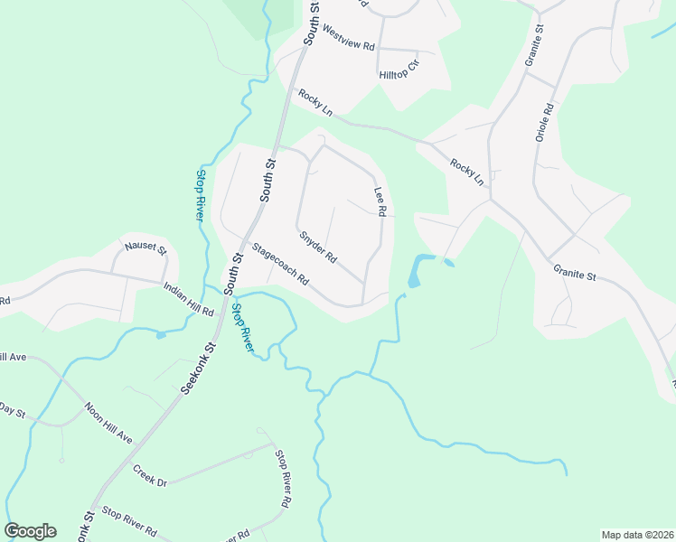 map of restaurants, bars, coffee shops, grocery stores, and more near 30 Snyder Road in Medfield