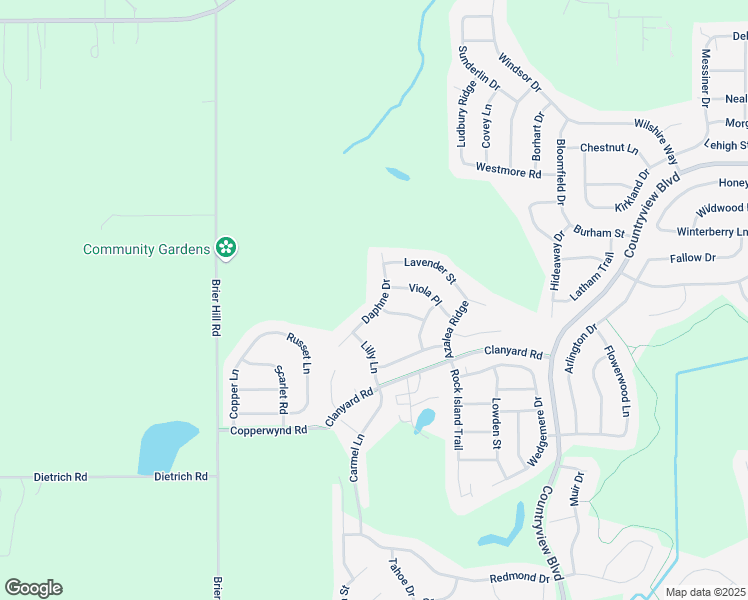 map of restaurants, bars, coffee shops, grocery stores, and more near 14225 Ginger Way in Huntley