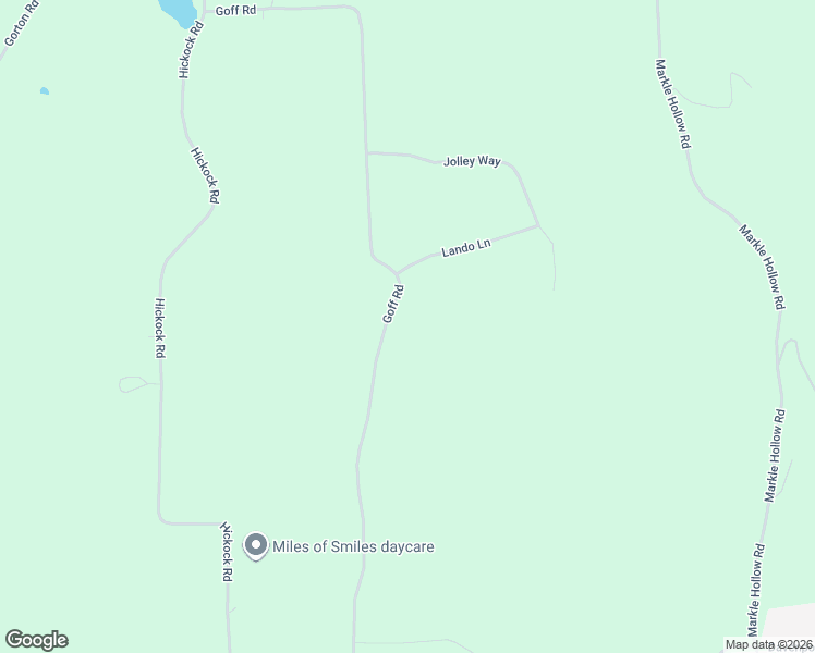 map of restaurants, bars, coffee shops, grocery stores, and more near 3200 Goff Road in Corning