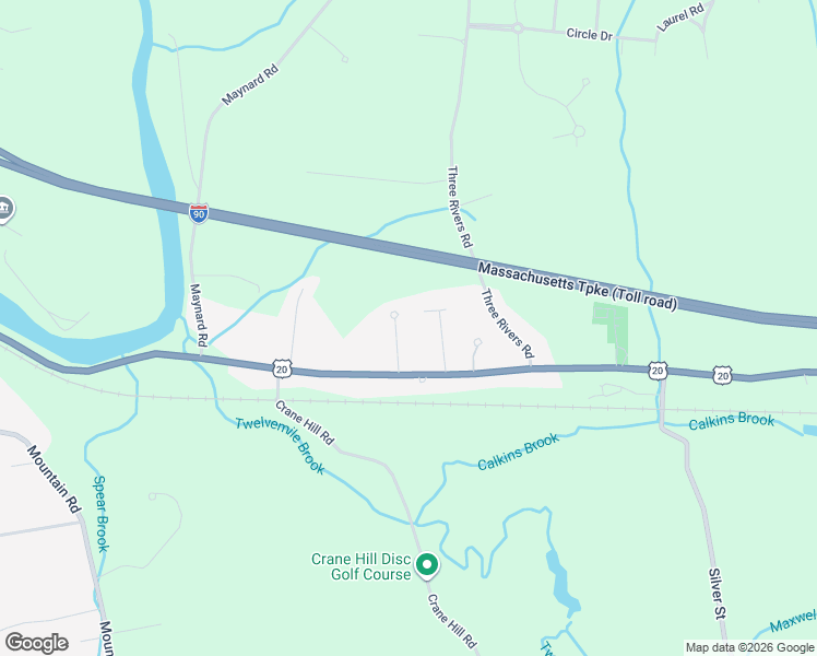 map of restaurants, bars, coffee shops, grocery stores, and more near 2 Margaret Drive in Wilbraham