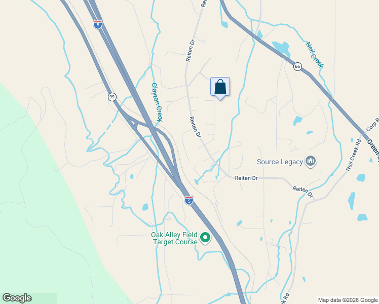 map of restaurants, bars, coffee shops, grocery stores, and more near 642 Reiten Drive in Ashland