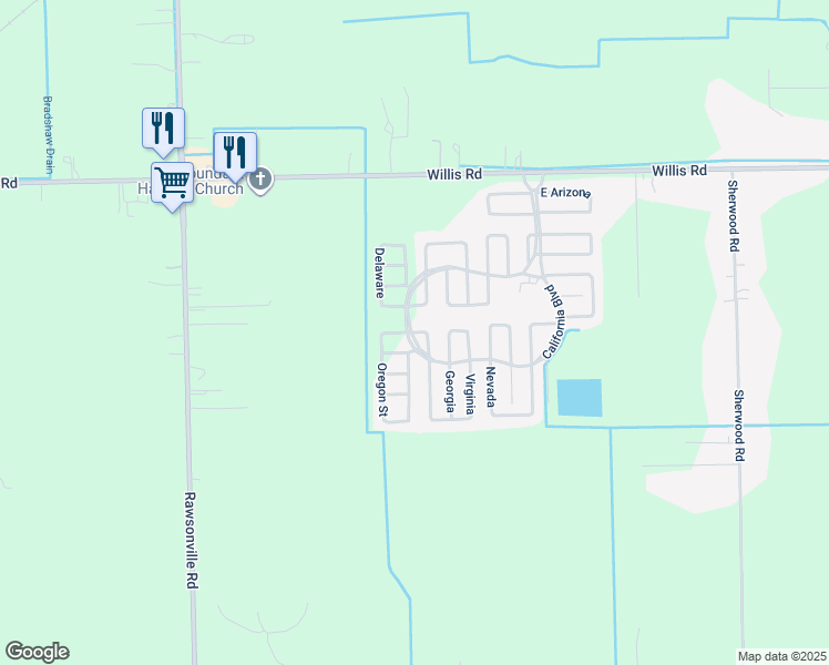 map of restaurants, bars, coffee shops, grocery stores, and more near 898 Kansas in Belleville