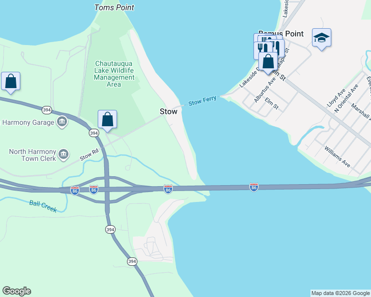 map of restaurants, bars, coffee shops, grocery stores, and more near 3614 Watson Road in Ashville