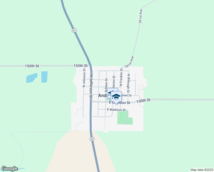 map of restaurants, bars, coffee shops, grocery stores, and more near in Andrew