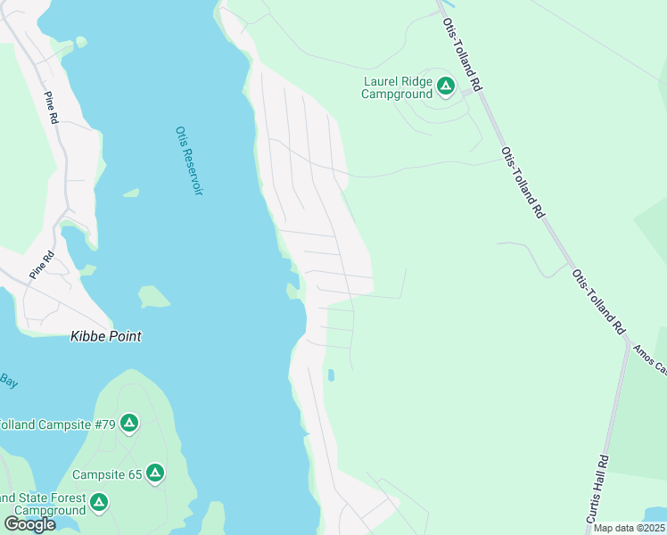 map of restaurants, bars, coffee shops, grocery stores, and more near 600-636 Ridge Ave in East Otis