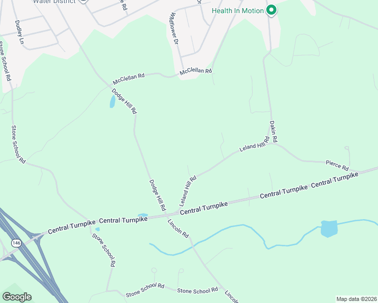 map of restaurants, bars, coffee shops, grocery stores, and more near 10 Stockwell Farm Way in Sutton